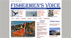 Desktop Screenshot of fishermensvoice.com